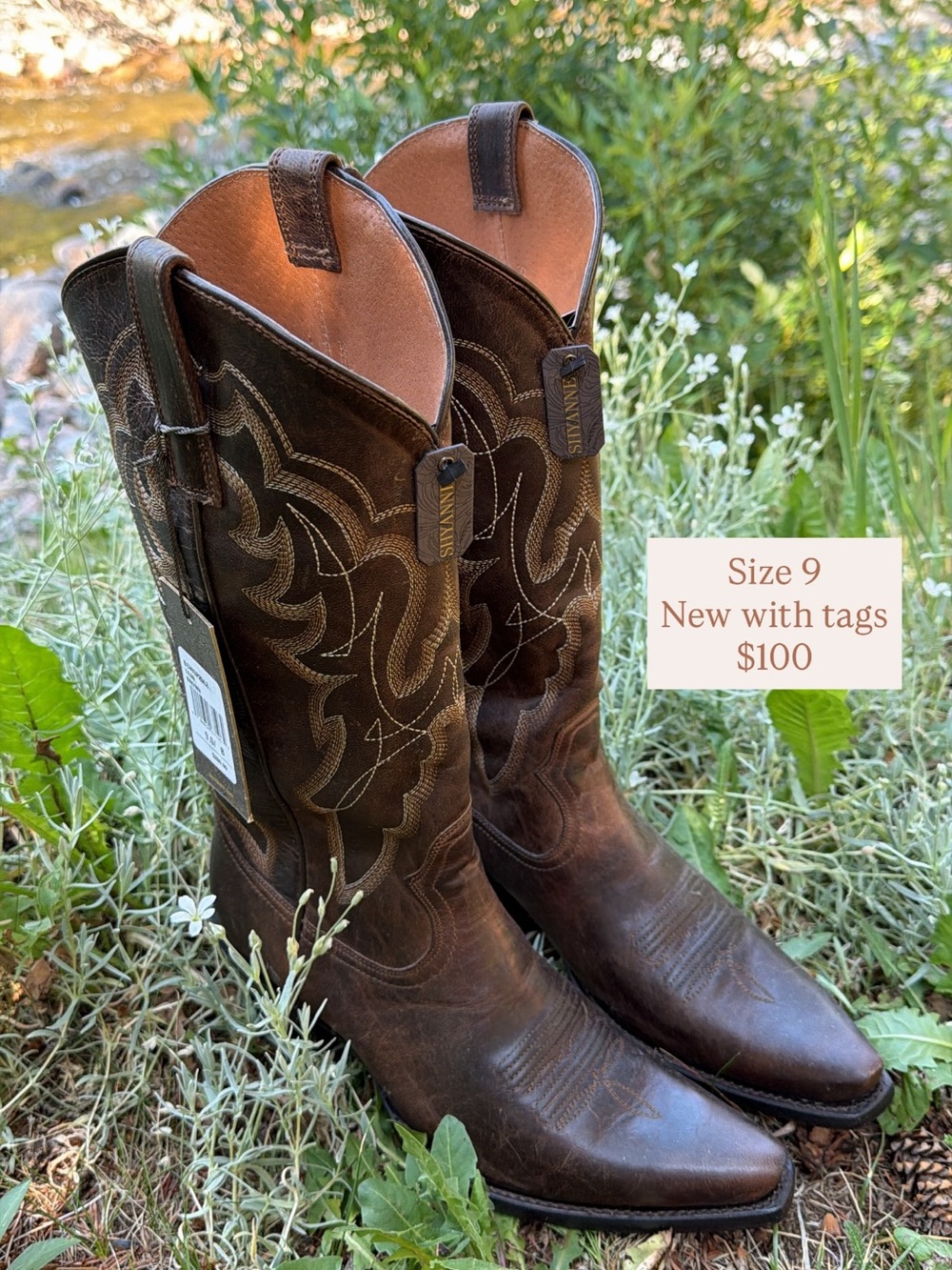 Women's Cowboy Boots - Size 8.5/9
